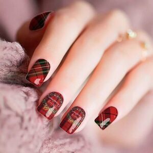 Colour Flash “Holiday Spirit” Holiday plaids, festive wreaths, lush red base
